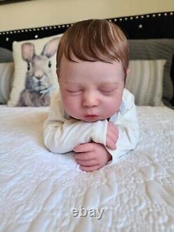 Realborn Dustin Sleeping Reborn Doll by Bountiful Baby