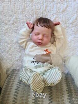 Realborn Dustin Sleeping Reborn Doll by Bountiful Baby