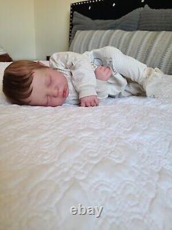 Realborn Dustin Sleeping Reborn Doll by Bountiful Baby