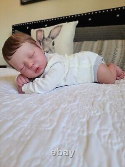 Realborn Dustin Sleeping Reborn Doll by Bountiful Baby