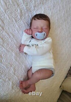 Realborn Dustin Sleeping Reborn Doll by Bountiful Baby