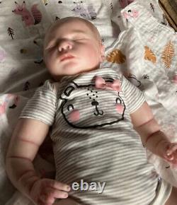 Realborn Emma Sleeping Reborn Doll by Bountiful Baby COA