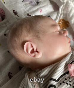 Realborn Emma Sleeping Reborn Doll by Bountiful Baby COA