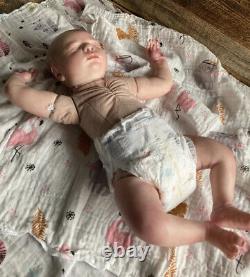 Realborn Emma Sleeping Reborn Doll by Bountiful Baby COA