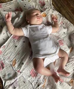 Realborn Emma Sleeping Reborn Doll by Bountiful Baby COA