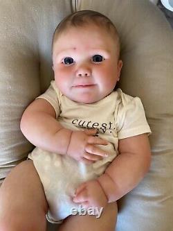 Realborn June 7 Months Awake Reborn Toddler Baby Doll