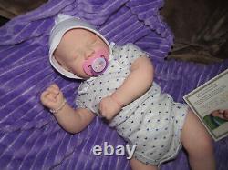 Realborn Mary Asleep, 20 5 Lbs. 4 Oz. COA