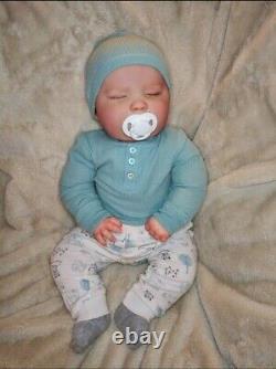 Realborn Reborn Baby Joseph 3 month 23 Authentic with COA Custom Order