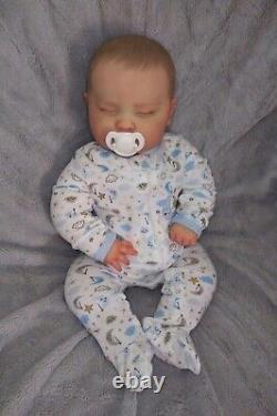 Realborn Reborn Baby Joseph 3 month 23 Authentic with COA Custom Order