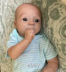 Realborn Reborn Baby Thomas Awake Bountiful Baby SOLE COA Realistic Baby Doll