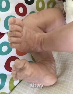 Realborn Reborn Baby Thomas Awake Bountiful Baby SOLE COA Realistic Baby Doll