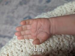 Realborn Reborn Doll Landon Sleeping by Bountiful Baby with COA