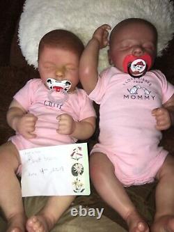 Realborn Reese Sleeping twins- Full Arms/Legs 20, So Darling