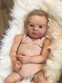 Realborn Sandy Bountiful Baby reborn Ooak Doll