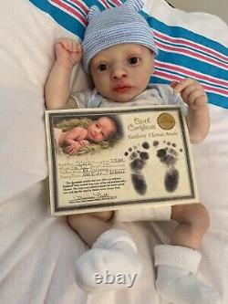 Realborn Thomas Awake. Preemie Size