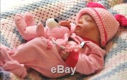 Realborn baby girl Skya beautiful
