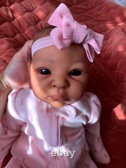 Realborn reborn baby dolls Thandie cuddle baby