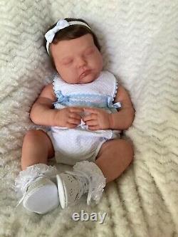 Realborn tessa asleep rooted realistic reborn baby doll