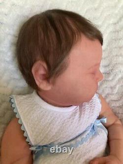 Realborn tessa asleep rooted realistic reborn baby doll