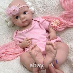 Realistic 18 Inch Bettie Girl Full Body Silicone Reborn Baby Doll Xmas Gift