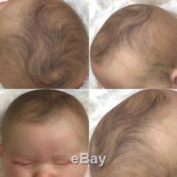Realistic Hair Painting Service For Reborn Dolls By Amanda Hannon