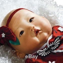 Realistic Handmade Baby Doll Girl ASIAN Lifelike Vinyl Weighted Alive Reborn
