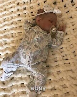 Realistic Lifelike 4 Pound 18 inch Baby Dolls Painted Newborn Reborn Sleeping