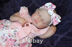 Realistic Lifelike 6 Pound 20 inch Baby Dolls Painted Newborn Reborn Sleeping