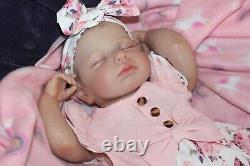 Realistic Lifelike 6 Pound 20 inch Baby Dolls Painted Newborn Reborn Sleeping