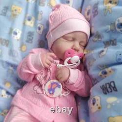 Realistic Lifelike 6 Pound 20 inch Baby Dolls Painted Newborn Reborn Sleeping