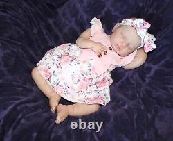 Realistic Lifelike 6 Pound 20 inch Baby Dolls Painted Newborn Reborn Sleeping