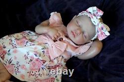 Realistic Lifelike 6 Pound 20 inch Baby Dolls Painted Newborn Reborn Sleeping