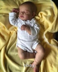 Realistic Lifelike 6 Pound 20 inch Baby Dolls Painted Newborn Reborn Sleeping