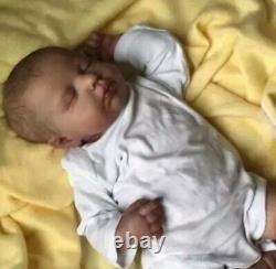 Realistic Lifelike 6 Pound 20 inch Baby Dolls Painted Newborn Reborn Sleeping