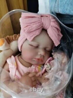 Realistic Lifelike 6 Pound 20 inch Baby Dolls Painted Newborn Reborn Sleeping