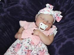 Realistic Lifelike 6 Pound 20 inch Baby Dolls Painted Newborn Reborn Sleeping