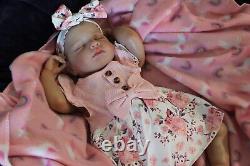 Realistic Lifelike 6 Pound 20 inch Baby Dolls Painted Newborn Reborn Sleeping