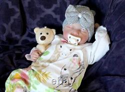 Realistic Lifelike 6 Pound 20 inch Baby Dolls Painted Newborn Reborn Sleeping