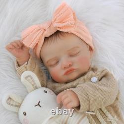 Realistic Reborn Baby Doll 20 Inch Soft Cloth Body Role Play Nurturing
