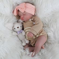 Realistic Reborn Baby Doll 20 Inch Soft Cloth Body Role Play Nurturing