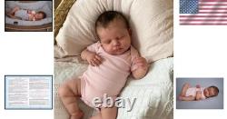 Realistic Reborn Baby Doll Full Body Silicone Waterproof 20 Inch Lifelike