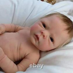 Realistic Reborn Baby Dolls, 18 Inch Lifelike Soft Vinyl Baby Dolls, Sweet Girl