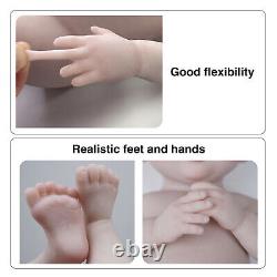 Realistic Reborn Baby Dolls Full Body Silicone Newborn Baby Doll Lifelike Soft