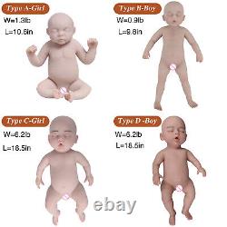 Realistic Reborn Baby Dolls Full Body Silicone Newborn Baby Doll Lifelike Soft