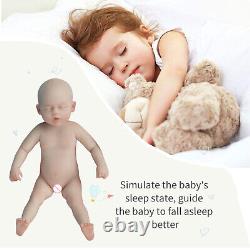 Realistic Reborn Baby Dolls Full Body Silicone Newborn Baby Doll Lifelike Soft