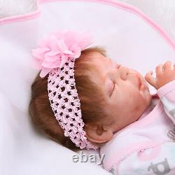 Realistic Reborn Baby Dolls Full Body Soft Silicone Vinyl Newborn Baby Doll Girl