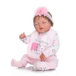 Realistic Reborn Baby Dolls Full Body Soft Silicone Vinyl Newborn Baby Doll Girl