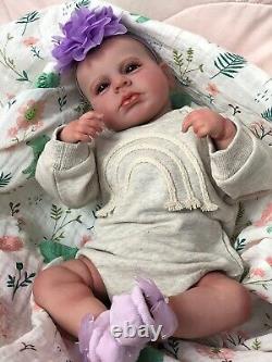 Realistic Reborn Baby Dolls Silicone Boy Lifelike Soft Body Handmade Cute Gifts