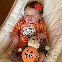 Realistic Reborn Baby Dolls Silicone Full Body Girl 20 Inch Real Life Like Baby