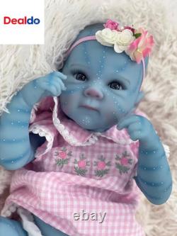 Realistic Reborn Baby Dolls Silicone Full Body Girls 18 Inch Real Life Avatar Ba